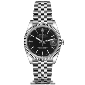 رولکس دیت جاست صفحه مشکی Rolex datejust SB2