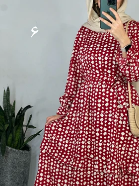 پیراهن مانتویی شکوفه 6