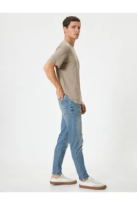 شلوار جین Skinny Fit - Michael Jean 4SAM40004ID