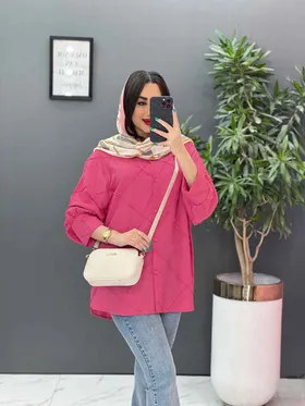 مانتو شومیزی لوزی دوزی