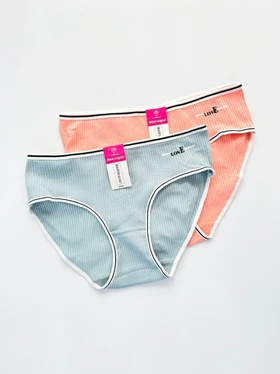 شورت اسلیپ کبریتی نوار دوزی نوشته Love