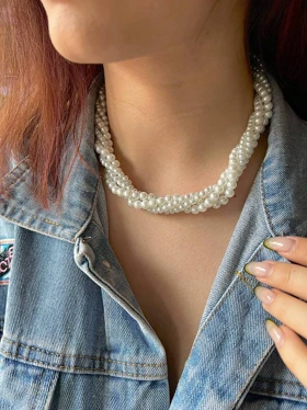 گردنبند مرواریدی