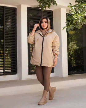 کاپشن طرح بارانی کد 3319