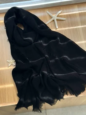 02454-شال مشکی ماهرخ