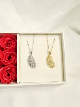 گردنبند برگ کد 01