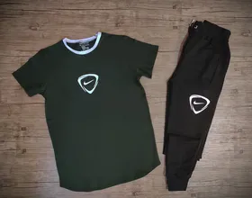 ست تیشرت آستین کوتاه و شلوار NIKE مثلثی سبز