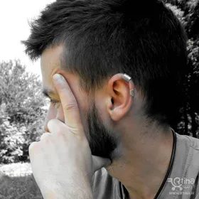 گوشواره لاله گوش بدون سوراخ (مدل تزئینی فلزی)