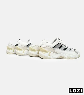 کفش کتانی مردانه سفید مشکی کرم ADIDAS niteball 2.0