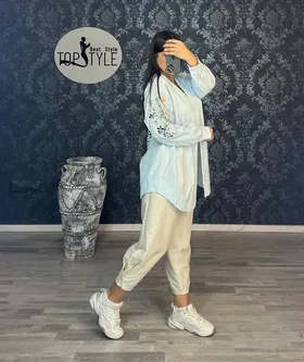 مانتو گلدوزی کد : 8118