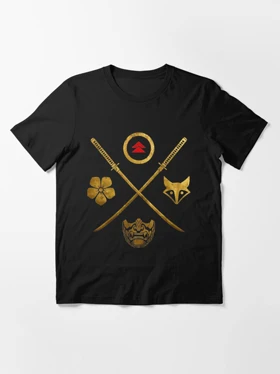تیشرت با طرح Ghost of Tsushima Golden گوست اف سوشیما