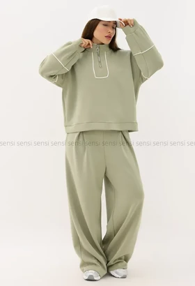 دورس نیم زیپ مغزی دوزی کد1004441