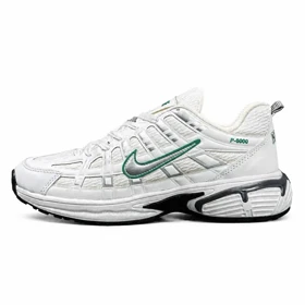 کتانی مردانه مدل رانینگ نایک P6000 سفید سبز NIKE