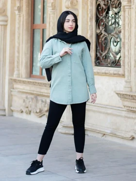 شومیز کتان اسپاکو