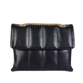 کیف دوشی چرم زنانه مایکرو (مشکی)