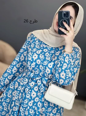 3163-پیراهن بلند نوردخت