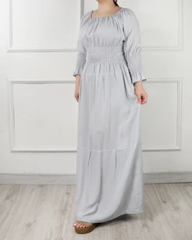 پیراهن ساحلی طرح خسته کمرکش نخ اورجینال 144