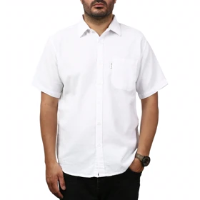 پیراهن آستین کوتاه بیسکوییتی سیزر مدل 15111794