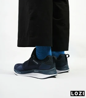 کفش کتانی طبی زنانه و مردانه سرمه ای SKECHERS archfit v02