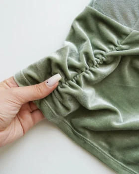 نیم‌تنه مخمل کد 105471