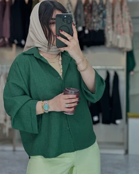 شومیز آستین پاکتی