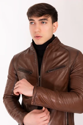 کت و کاپشن مردانه new-venture-gian-ferre-solid-leather new-venture-gian-ferre-solid-leather