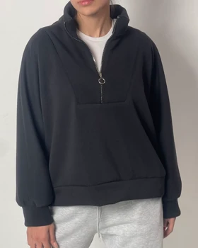 هودی نیم زیپ oysho  کد 1500115