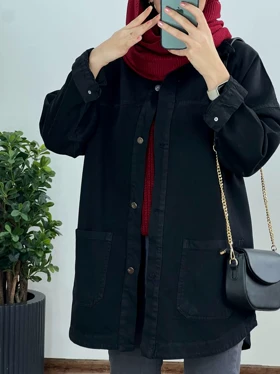 کت جین بلند رنگی کیمیا 1(ایراد دار)