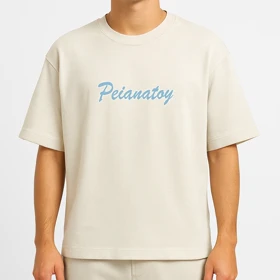 تیشرت باکسی پنبه چاپی