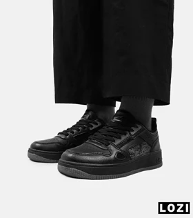 کفش کتانی مردانه مشکی NIKE AirForce Draw