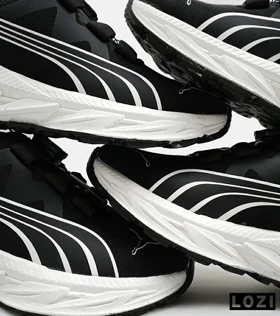 کفش بچه گانه مشکی سفید PUMA