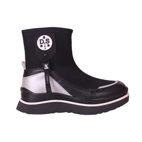 بوت جورابی DS _مشکی سفید کد 1652