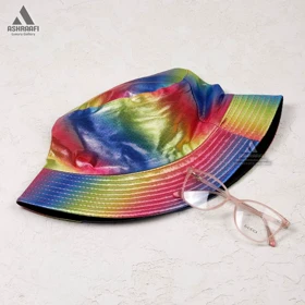 کلاه باکت هولوگرامی Bucket Hat HA112 (هفت رنگ)