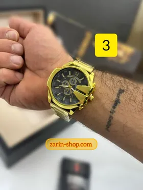 ساعت دیزل شاخدار مردانه طرح کرنوگراف