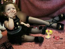 جوراب ساق بلند لانه زنبوری زنانه و دخترانه ساده