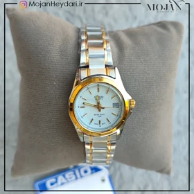 ساعت سیلور صفحه رنگی کلاسیک کاسیو زنانه کد cw10005