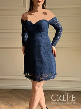 پیراهن دکلته دانتل