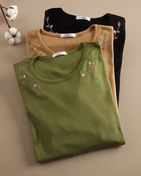 بلوز گلدوزی برگ