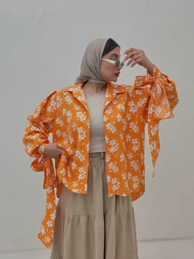 شومیز مانتویی خنک