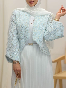 کت سارافون مزونی سنگدوزی شده