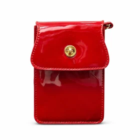 کیف چرم طبیعی دخترانه عمودی