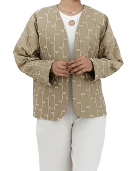 کت سوزن دوزی آستردار