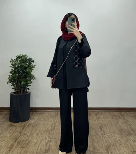 مانتو مجلسی مروارید