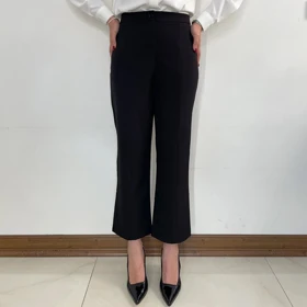 شلوار زنانه کرپ مشکی سالی (Sali) کد 6022