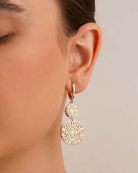 گوشواره آویز ورساچه برند ژوپینگ