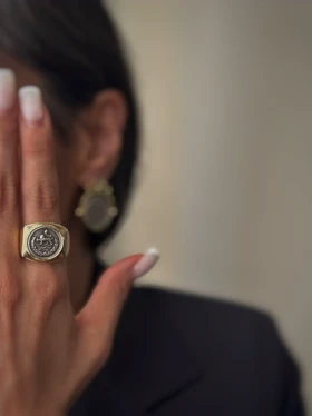 انگشتر سکه جدید