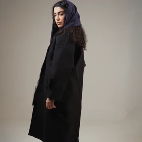 پالتو فوتر اور پشت چاک