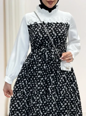 4293-پیراهن مزونی لاوین