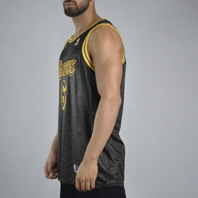 رکابی ورزشی مردانه لیکرز مدل Dri Fit-James 6 مشکی