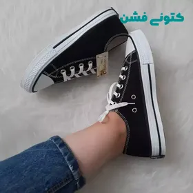 کتانی آل استار کوتاه مشکی
