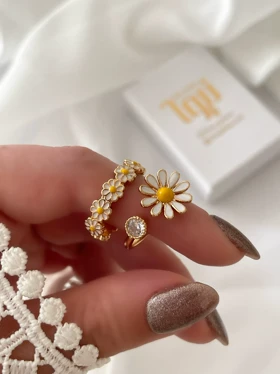 انگشترهای بابونه برند Cm